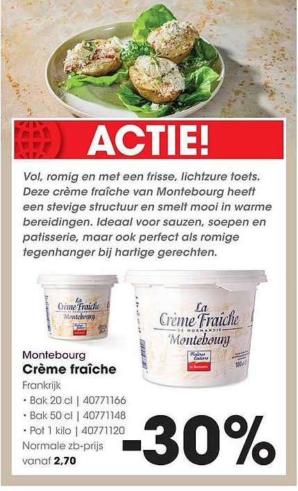 Montebourg Crème fraîche