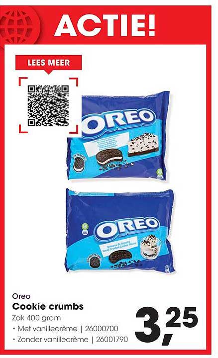 Oreo Cookie crumbs