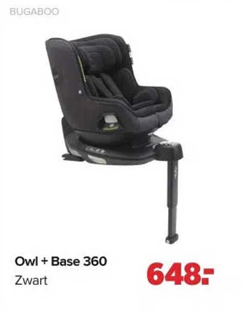 Owl + Base 360 Zwart