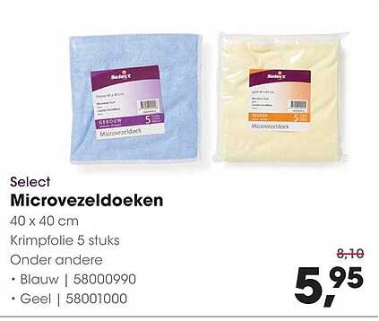 Select Microvezeldoeken