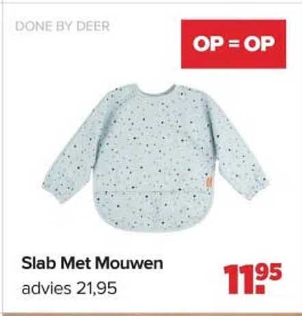 Slab Met Mouwen OP = OP
