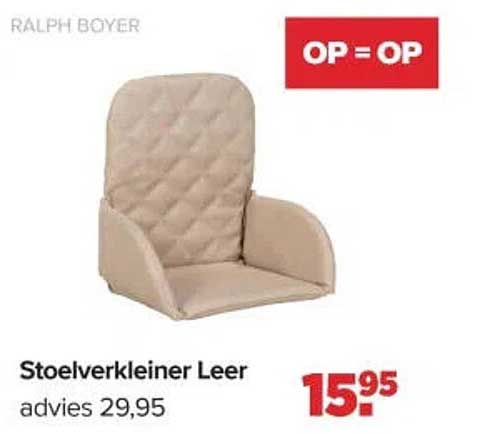 Stoelverkleiner Leer OP=OP