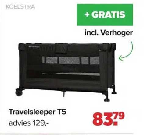 Travelsleeper T5 + GRATIS incl. Verhoger