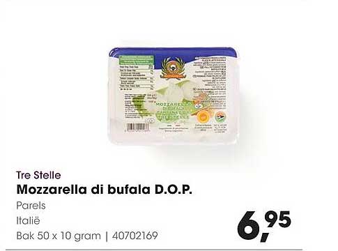 Tre Stelle Mozzarella di bufala D.O.P.