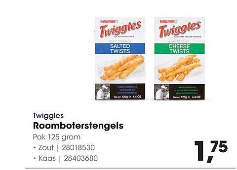 Twiggles Roomboterstengels