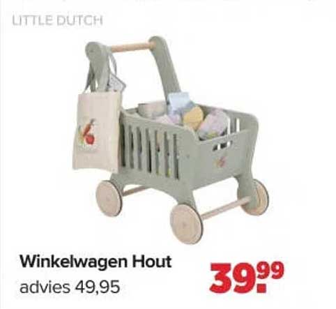 Winkelwagen Hout