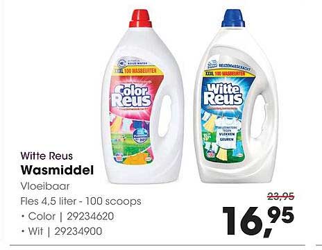 Witte Reus Wasmiddel Vloeibaar