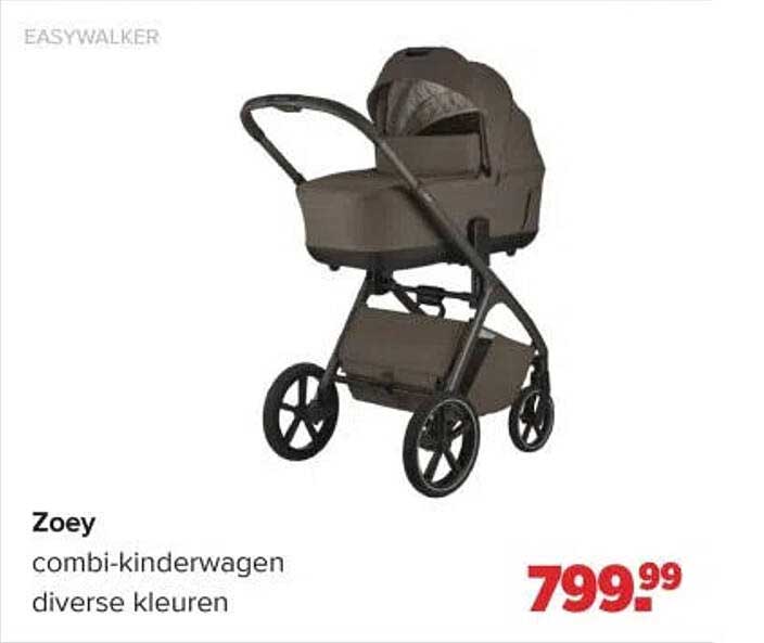 Zoey combi-kinderwagen diverse kleuren