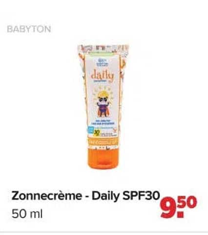 Zonnecrème - Daily SPF30