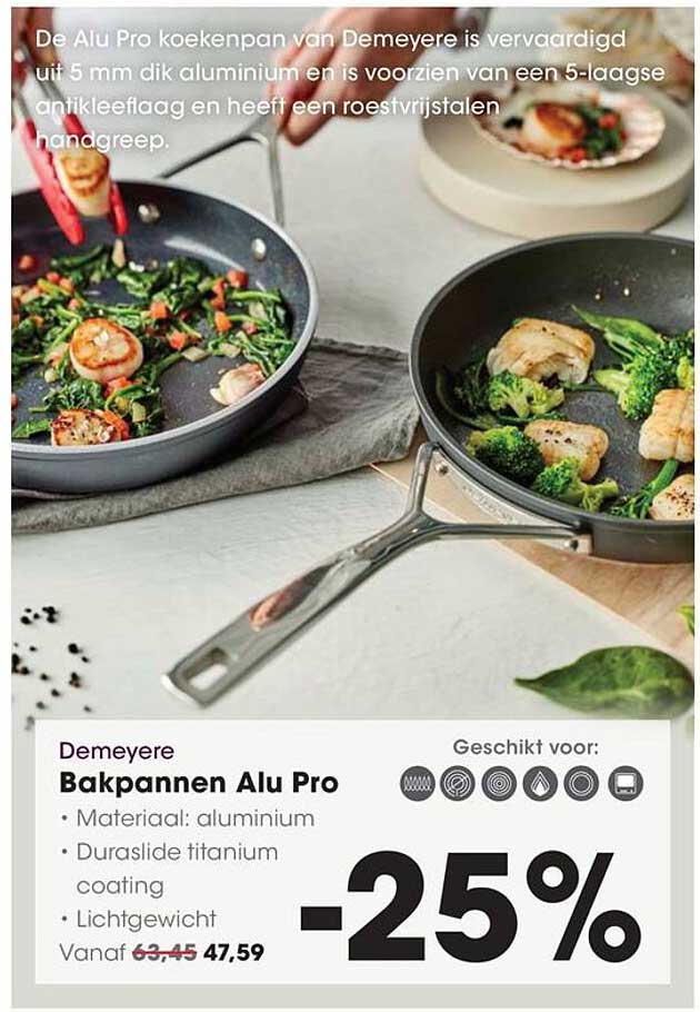 Demeyere Bakpannen Alu Pro -25%