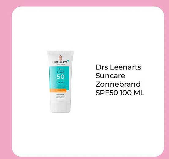 Drs Leenarts Suncare Zonnebrand SPF50 100 ML