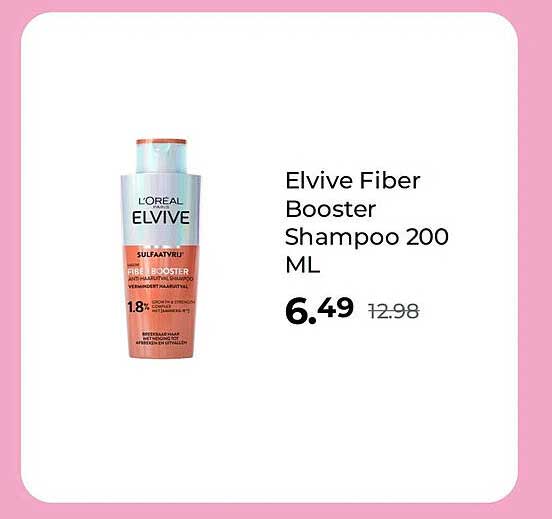 Elvive Fiber Booster Shampoo 200 ML