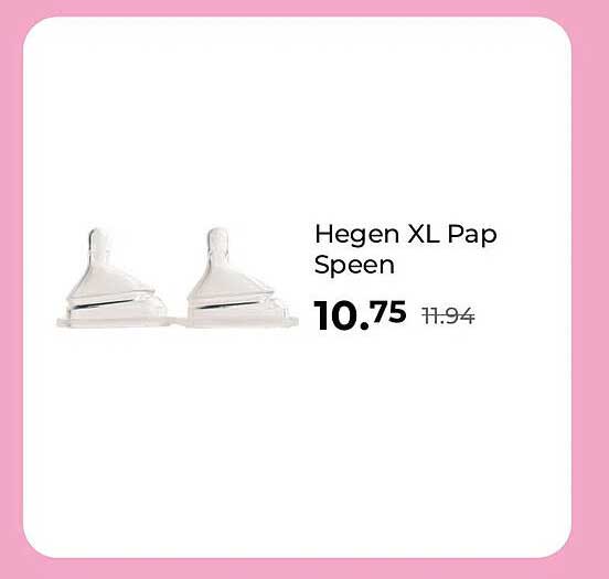 Hegen XL Pap Speen