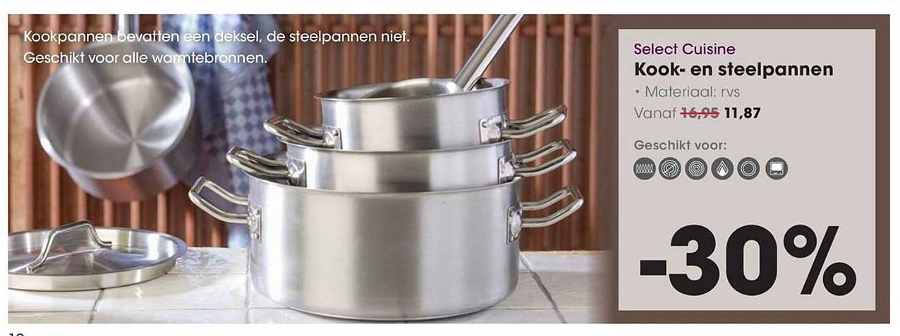 Kook- en steelpannen