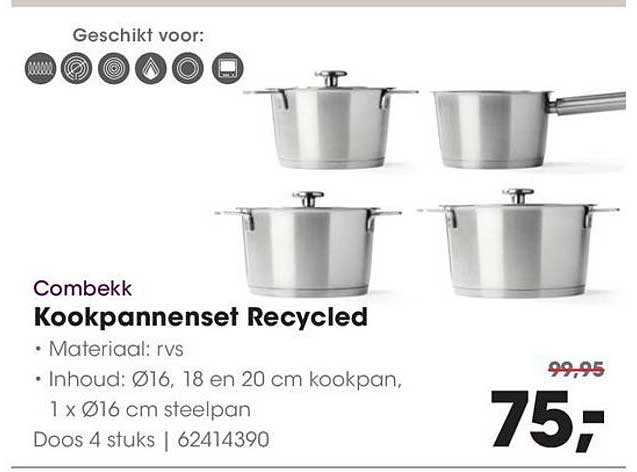 Kookpannenset Recycled