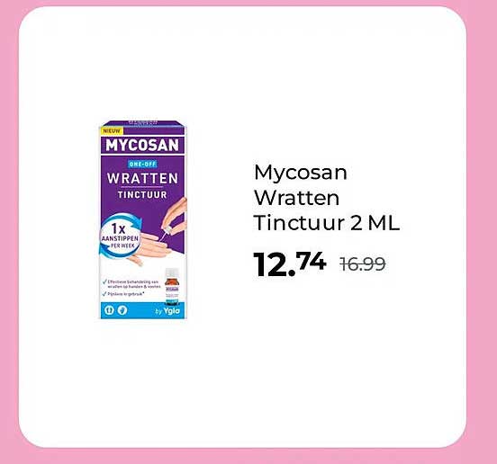 Mycosan Wratten Tinctuur 2 ML