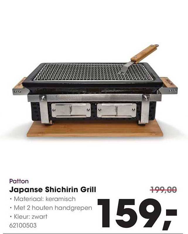Patton Japanse Shichirin Grill