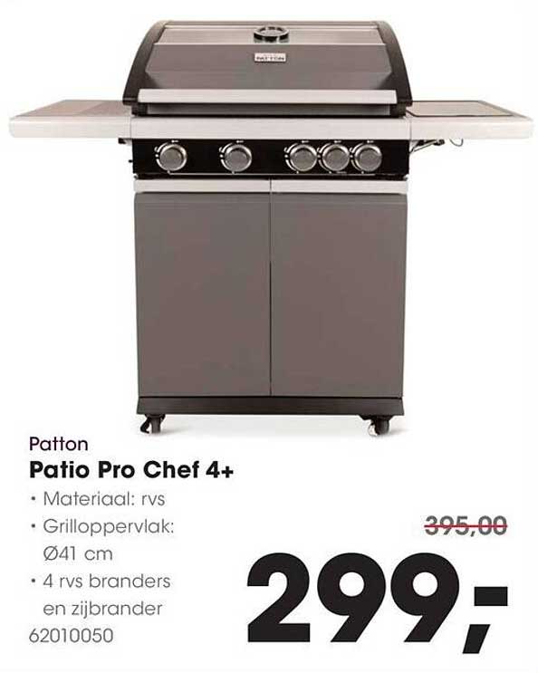 Patton Patio Pro Chef 4+