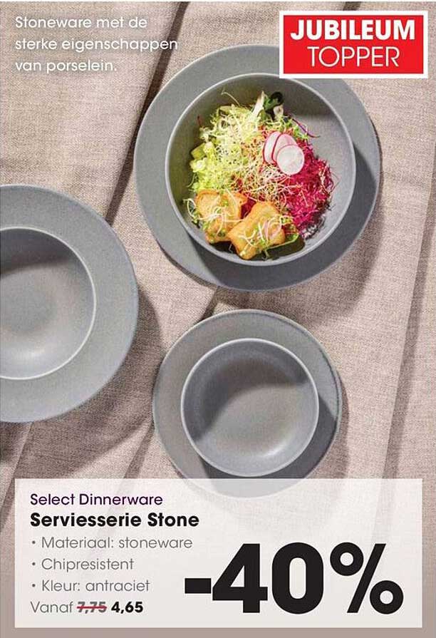 Serviesserie Stone