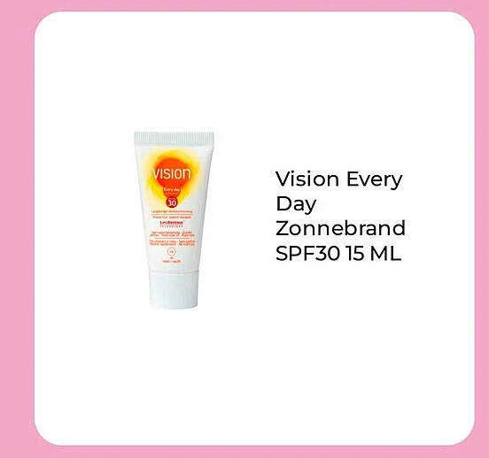 Vision Every Day Zonnebrand SPF30 15 ML