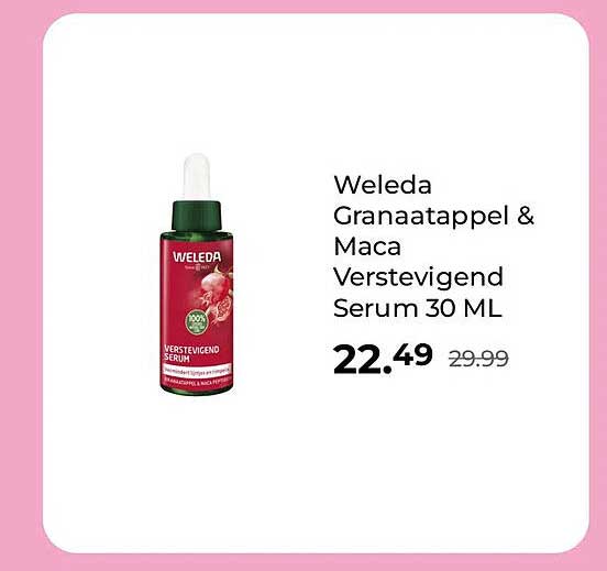 Weleda Granaatappel & Maca Verstevigend Serum 30 ML