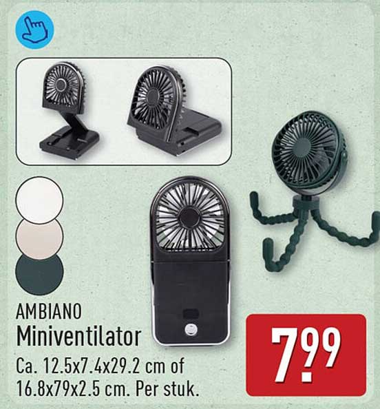 AMBIANO Miniventilator