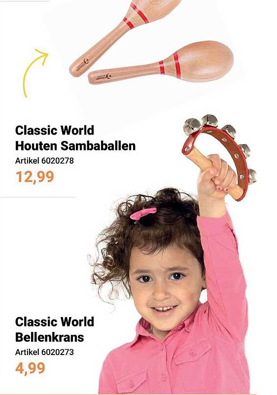 Classic World Houten Sambaballen
