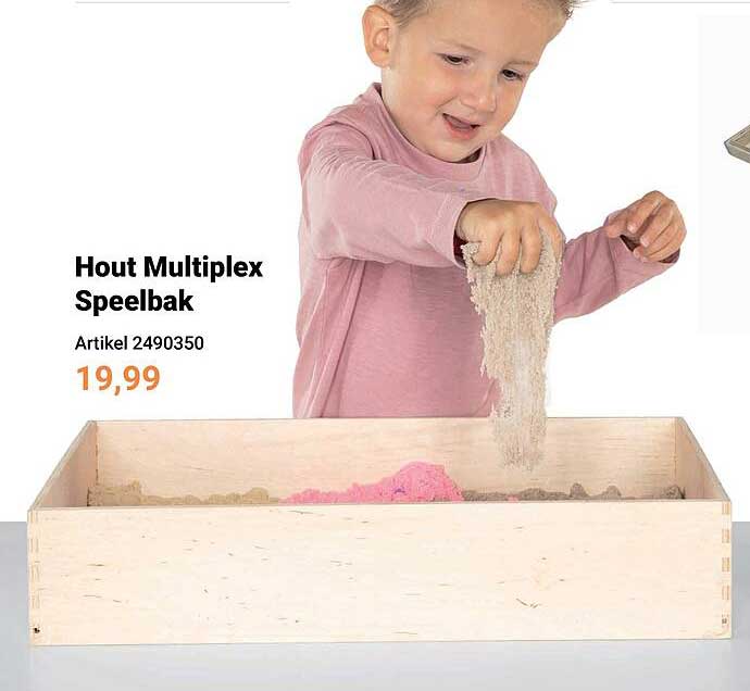 Hout Multiplex Speelbak