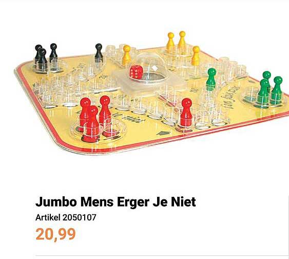 Jumbo Mens Erger Je Niet