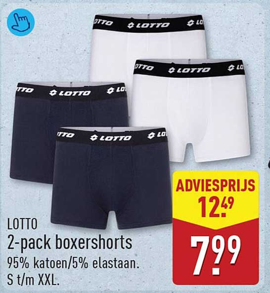 LOTTO 2-pack boxershorts