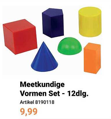 Meetkundige Vormen Set - 12dlg.