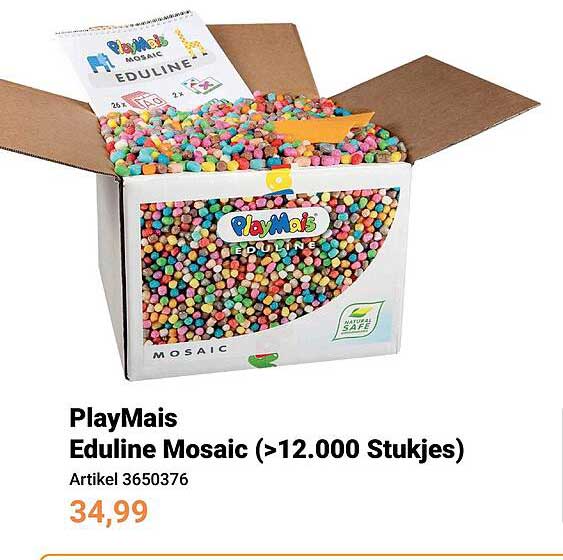 PlayMais Eduline Mosaic (>12.000 Stukjes)