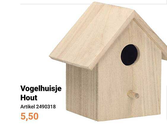 Vogelhuisje Hout