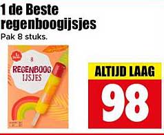 1 de Beste regenboogijsjes