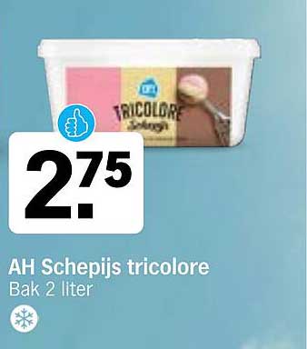 AH Schepijs tricolore