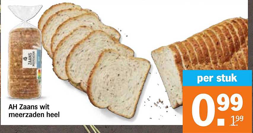 AH Zaans wit meerzaden heel