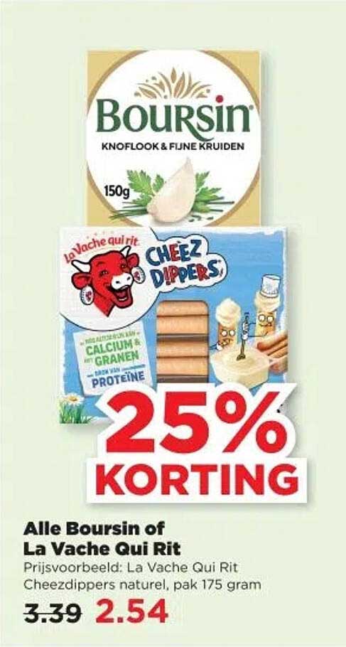 Alle Boursin of La Vache Qui Rit