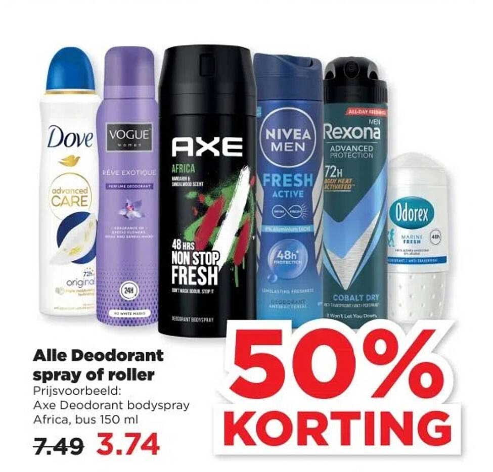 Alle Deodorant spray of roller