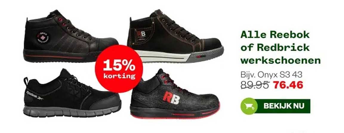 Alle Reebok of Redbrick werkschoenen