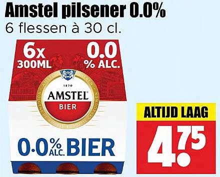 Amstel pilsener 0.0%