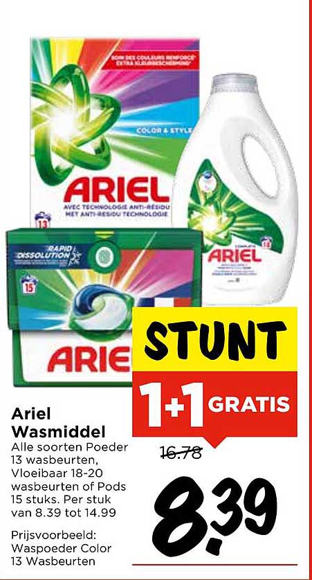 Ariel Wasmiddel