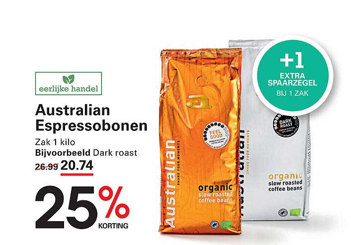 Australian Espresso bonen