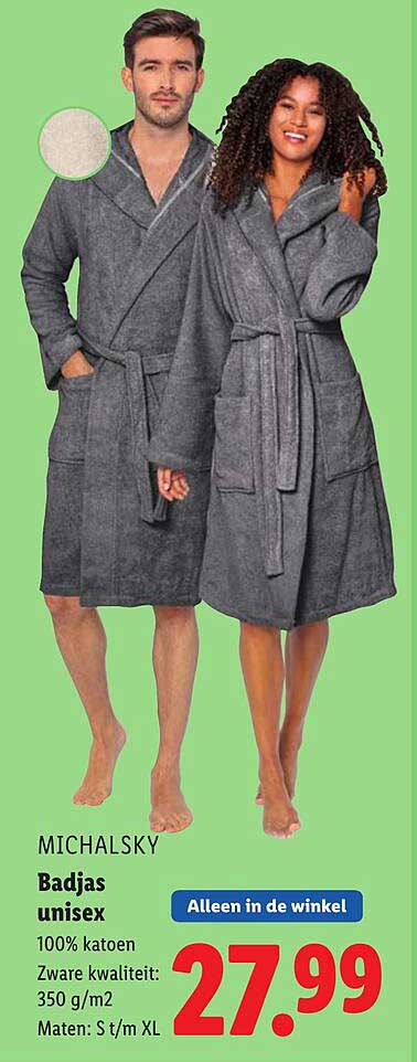Badjas unisex