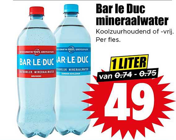 Bar le Duc mineraalwater