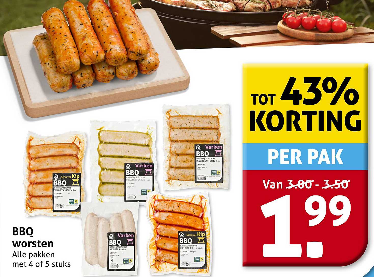 BBQ worsten