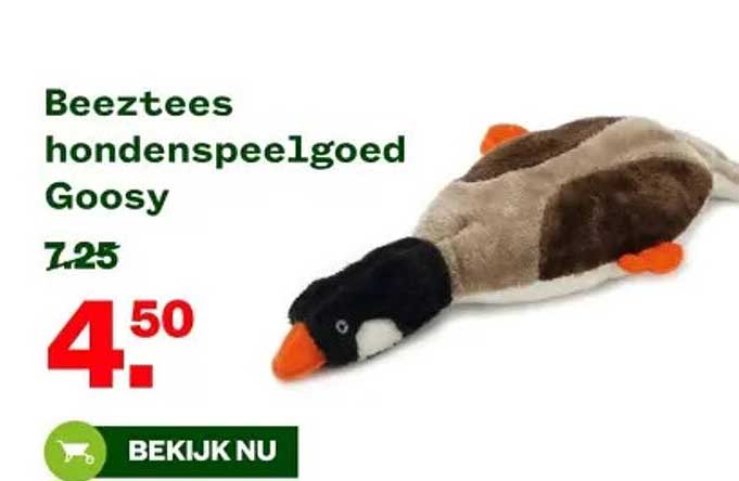 Beeztees hondenspeelgoed Goosy