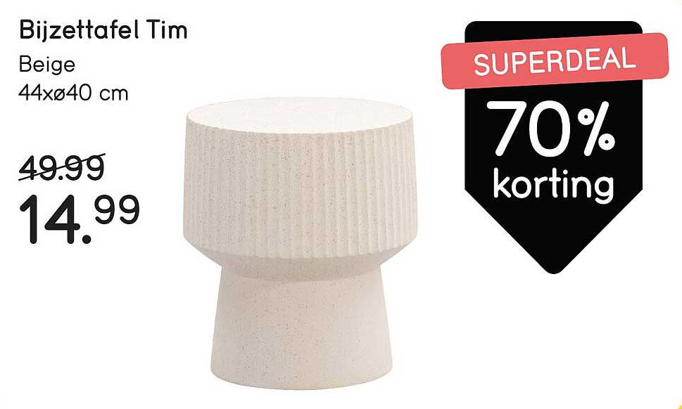 Bijzettafel Tim