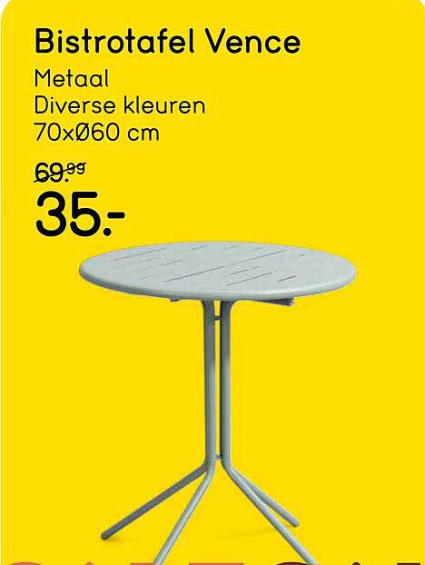 Bistrotafel Vence