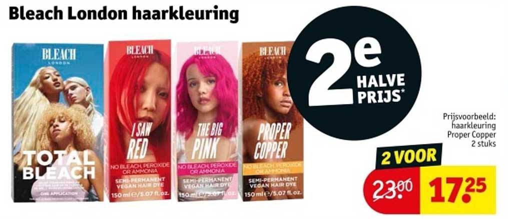 Bleach London haarkleuring