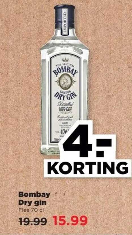 Bombay Dry gin Fles 70 cl